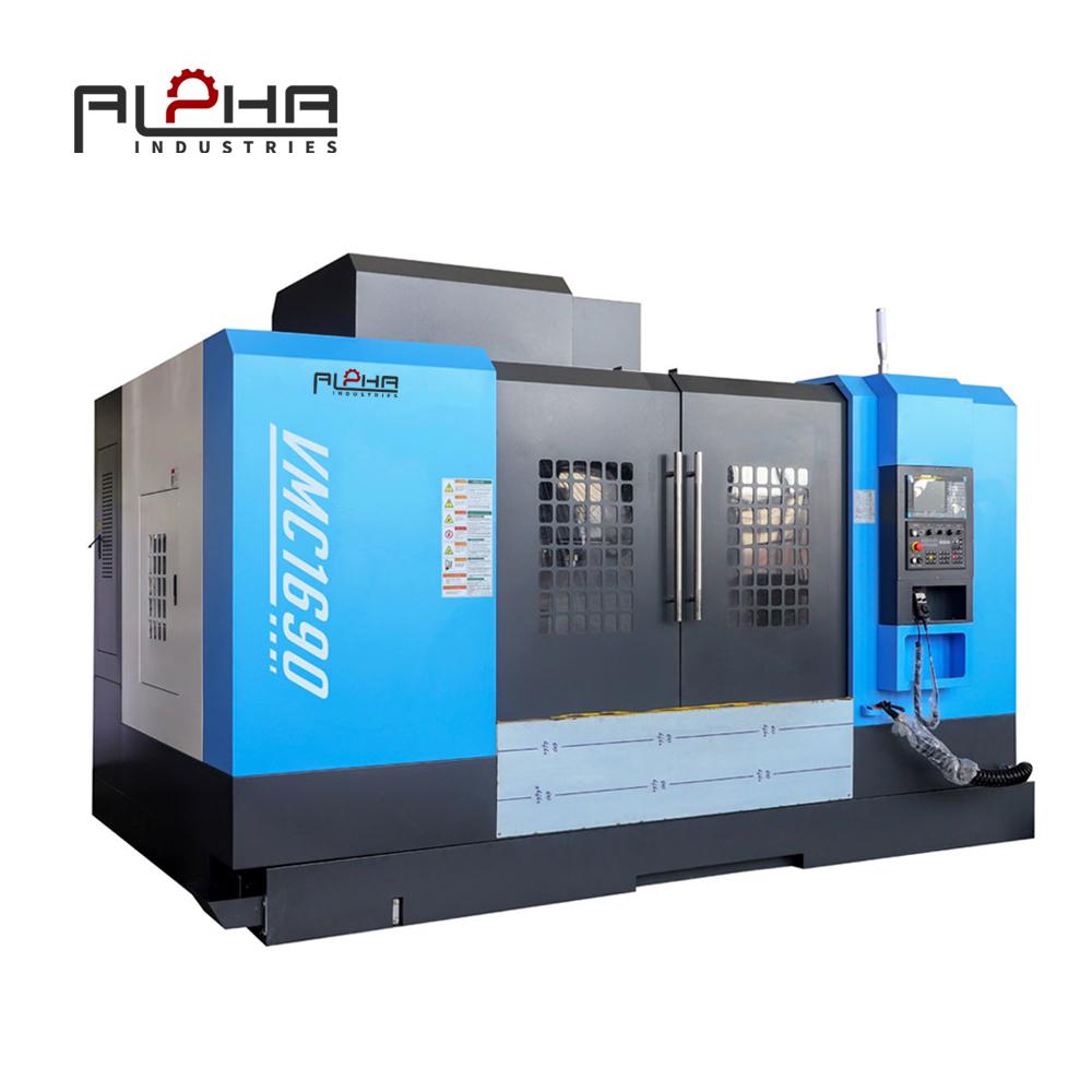 High-precision vertical aircraft center for aerospace parts | Alpha
