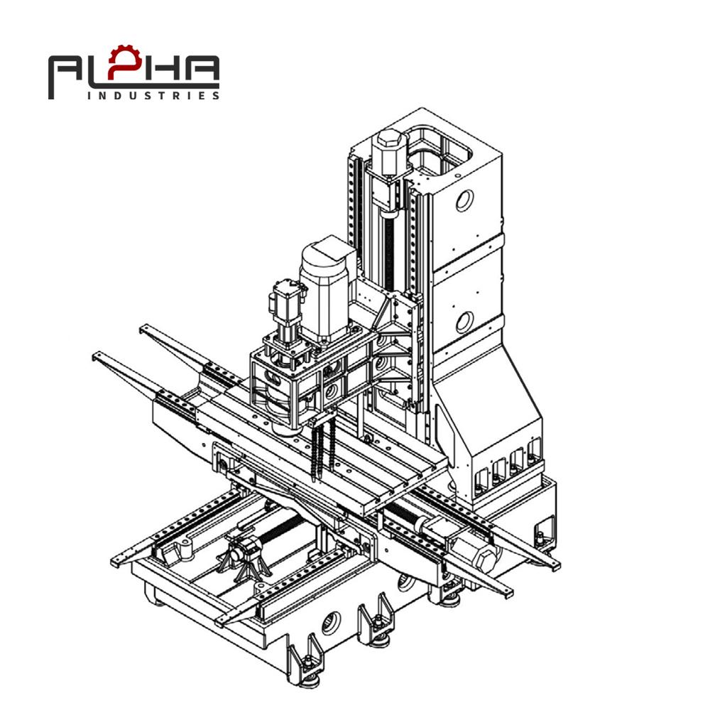 Explore the accuracy of the vertical machine center